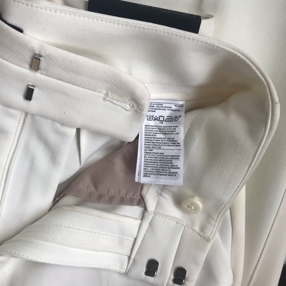 Banana Republic NWT White Suit Pants - Picture 7 of 9